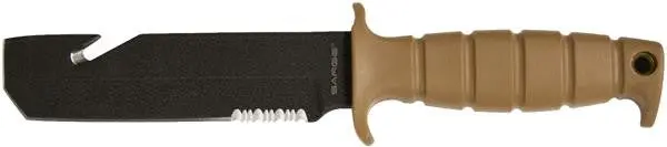 Sarge Chisel-Point Fishing Hook – Tan Handle, 5 1/4" 1