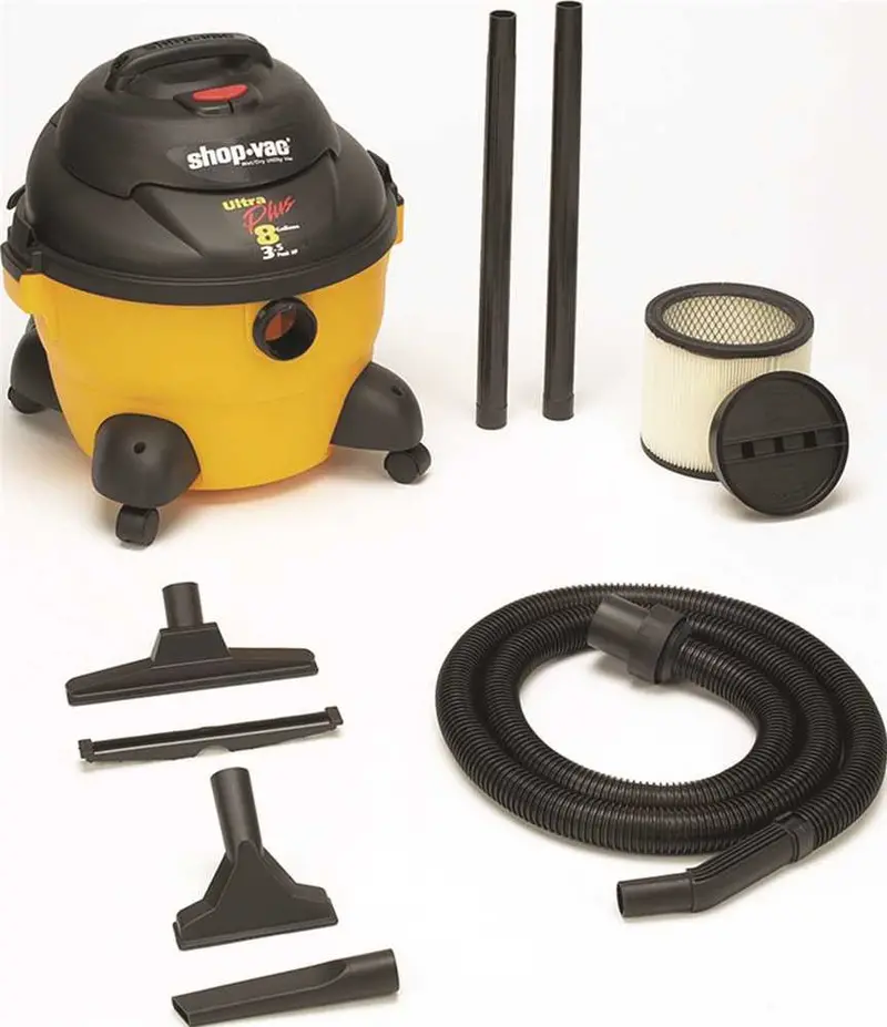 Shop-Vac Ultra Plus 8-Gallon Wet/Dry Vacuum — Heavy-Duty Dual-Purpose Cleaner 1