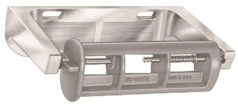 Single-Roll Toilet Paper Holder – Surface-Mounted Bathroom Accessory 1