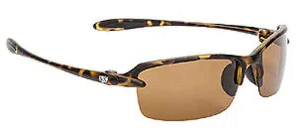 Sk Plus Polarized Sunglasses – Tortoise And Amber Frame 1
