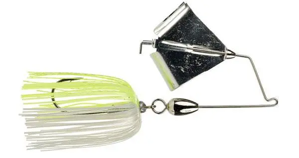 Skeeter Swinging Sugar Buzz Topwater Lure – 1 To 2 Inch, Chartreuse-White 1