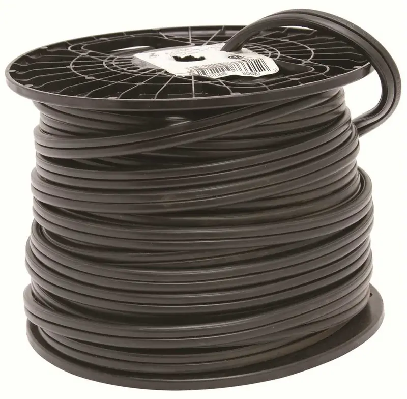 Southwire 12/2 Low-Voltage Landscape Lighting Cable – 100 Ft, Black Jacket 1