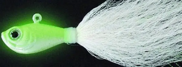 Spro Bucktail Jig – Glow Finish, 3–8 Oz Weight Range 1