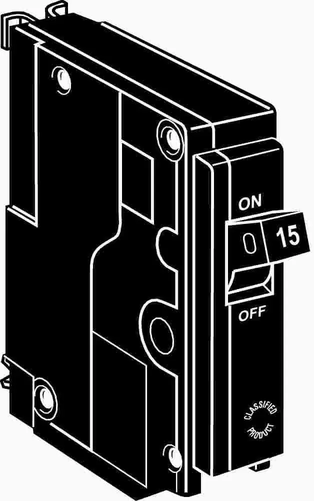 Square D Chq Series 1-Pole 15-Amp Classified Circuit Breaker 1