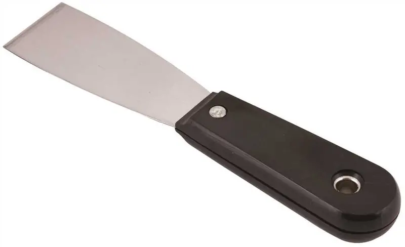 Stiff-Blade 1.5-Inch Metal Putty Knife — Rigid Construction For Heavy-Duty Scraping 1
