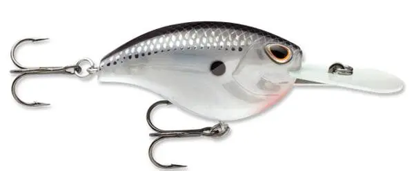 Storm Arashi Flat Swimbaits – Black/Silver Shad 1