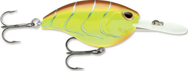 Storm Arashi Flat Swimbaits – Green Chartreuse Craw 1