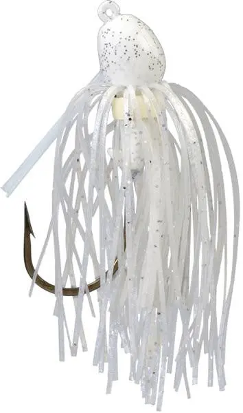 Strike King Bitsy Bug Mini Jig – 1/4 Oz, White 1