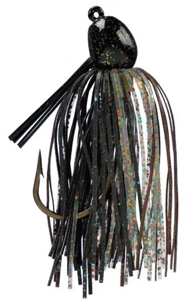 Strike King Bitsy Bug Mini Jig – 3/16 Oz, Camo Pattern 1