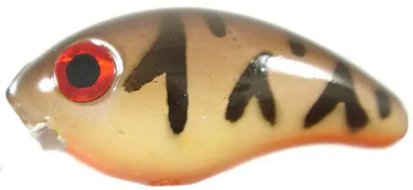Strike King Bitsy Mino Micro Crankbait – 1.25 Inch, Crawfish Color 1