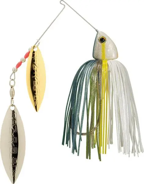 Strike King Burner Spinnerbait – 3/8-Ounce Sexy Shad 1