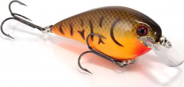 Strike King Kvd Squarebill Crankbait – 1.5 Inches, Crawfish-Orange Bell 1