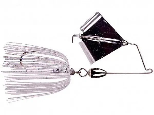 Strike King Swinging Sugar Buzzbait – 3–8 Oz, White Finish 1