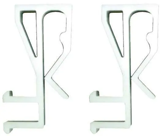 Valance Clip For 2-Inch Faux Wood Mini Blinds 1