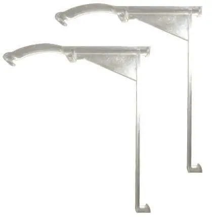 Vertical Blind Valance Clip – Aluminum Headrail Compatible 1