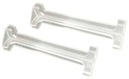 Vertical Blind Valance Return Clip – Universal Mount For Fabric Valances 1