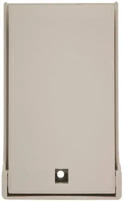 Weatherproof Decora-Style Vertical Outlet Cover – Gray Uv-Resistant Plastic 1