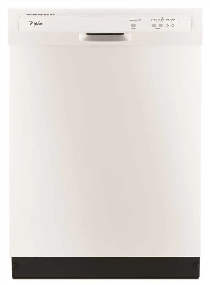 Whirlpool 24-Inch Dishwasher With Accusense Soil Detection – White, 3 Wash Cycles + 4 Options 1