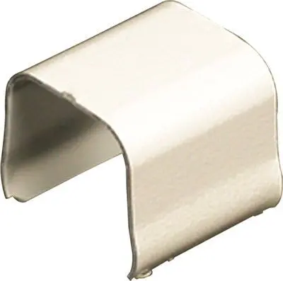 Wiremold V700 Steel Connection Cover – Ivory Finish, Single-Channel Surface Raceway 1