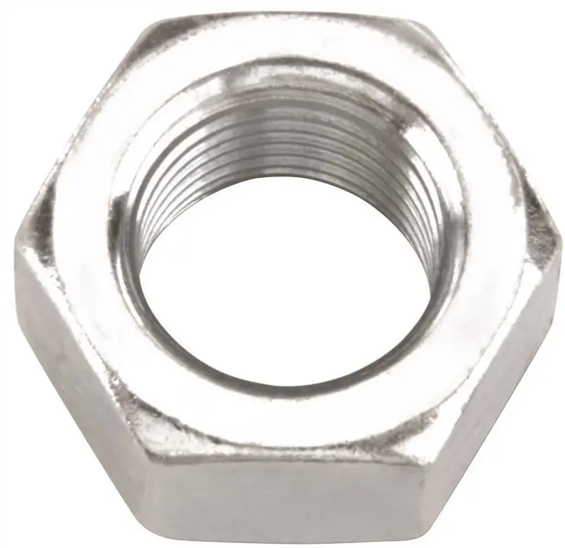Zinc-Plated Hex Nut – 1/4"-20 Thread, 100-Pack 1