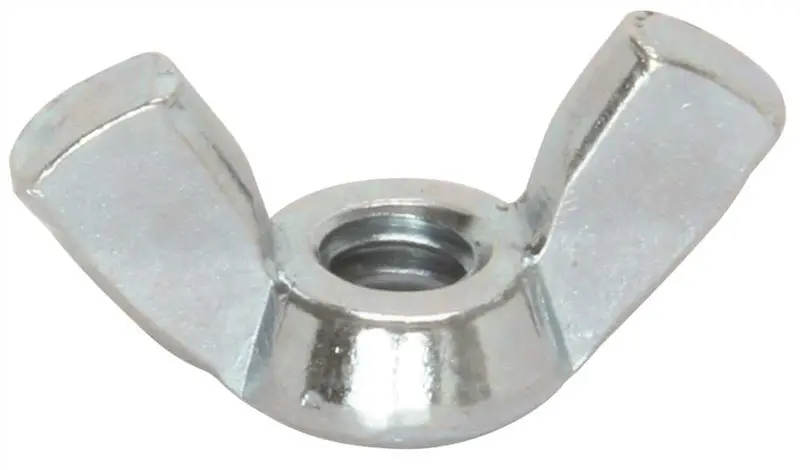 Zinc-Plated Wing Nuts – #10-24 Thread, 100 Per Pack 1