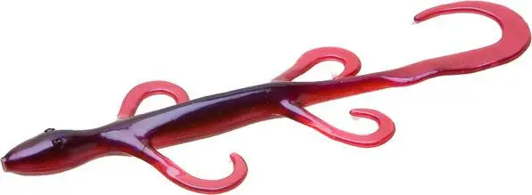 Zoom Lizard Soft Bait – 6-Inch Tequila Sunrise Color (9Bg Series) 1