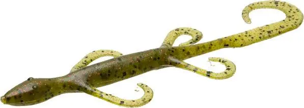 Zoom Lizard Soft Bait – 6-Inch Watermelon Red Metallic Finish (9Bg Series) 1