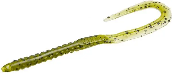 Zoom U-Tail Worm – 6-Inch, Watermelon 1