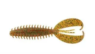 Zoom Z-Craw Soft Crawfish Bait – 4.5", Pepper Green, 6-Pack 1